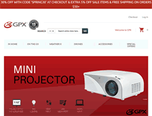 Tablet Screenshot of gpx.com